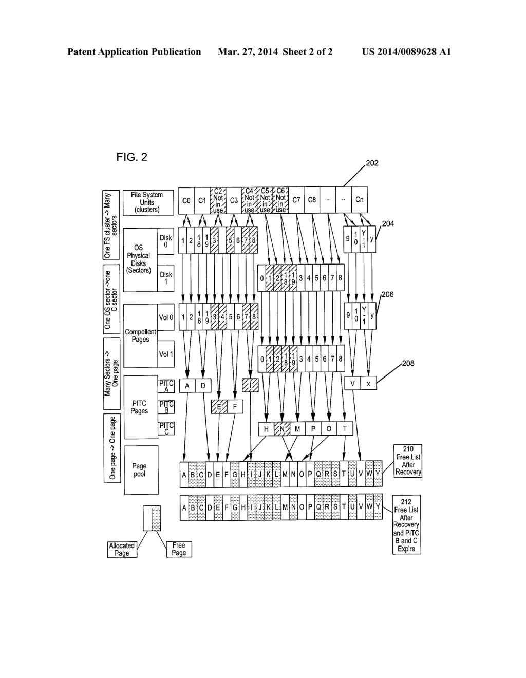 DATA STORAGE SPACE RECOVERY SYSTEM AND METHOD - diagram, schematic, and image 03