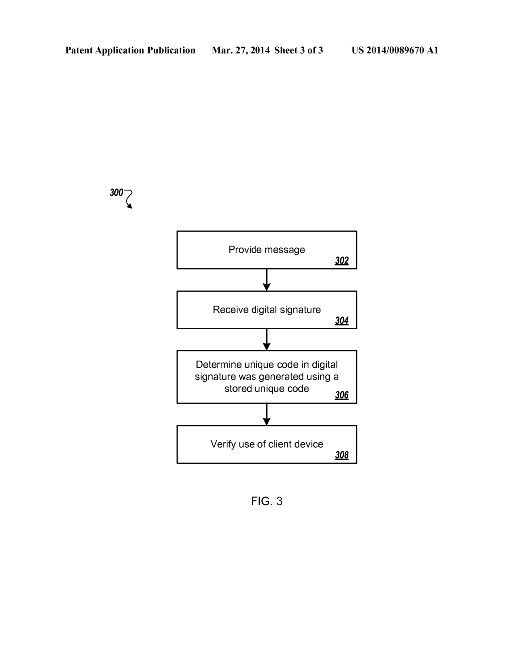 UNIQUE CODE IN MESSAGE FOR SIGNATURE GENERATION IN ASYMMETRIC     CRYPTOGRAPHIC DEVICE - diagram, schematic, and image 04