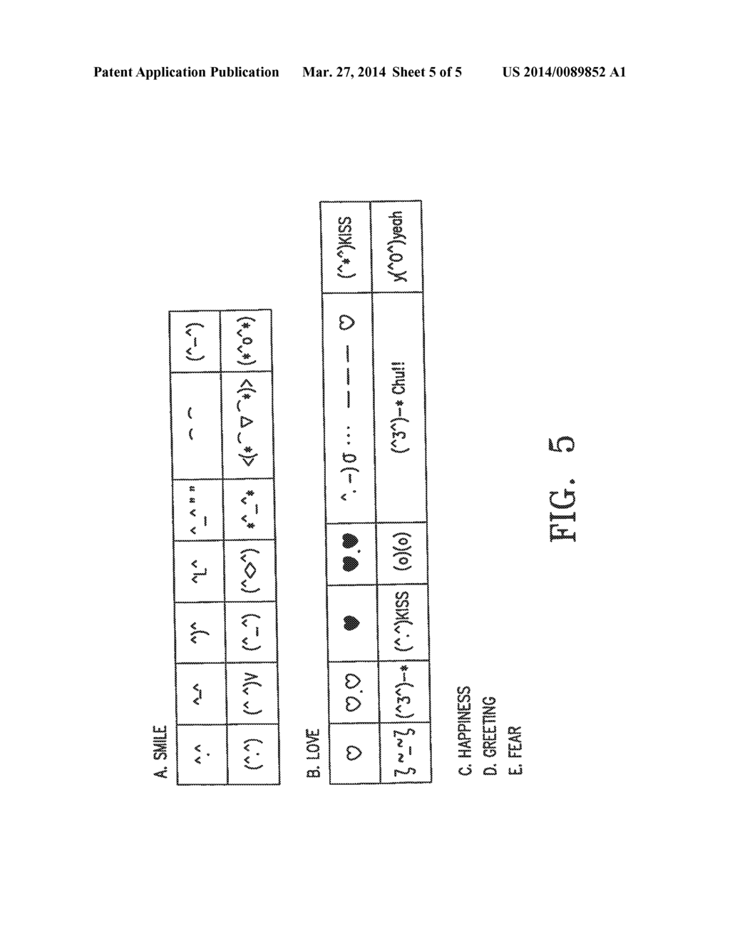 EMOTICON INPUT METHOD FOR MOBILE TERMINAL - diagram, schematic, and image 06