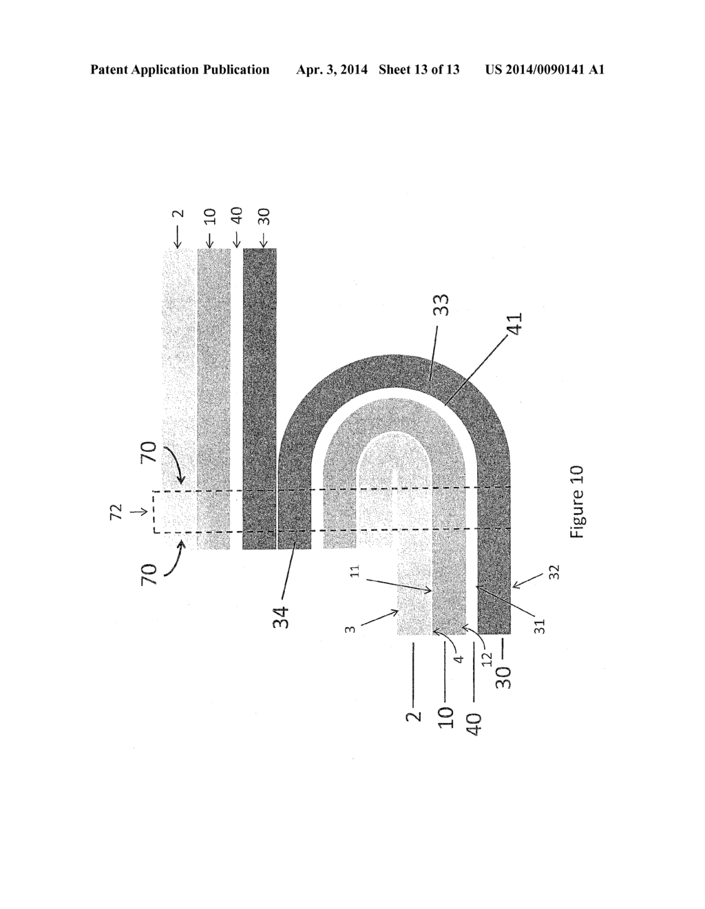 MULTILAYERED PERSPIRATION CONTROLLING GARMENTS - diagram, schematic, and image 14