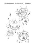 QUICK RELEASE DEVICE FOR SAFETY HELMET diagram and image