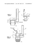 Toilet Flush Valve Assemblies diagram and image