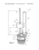 Toilet Flush Valve Assemblies diagram and image