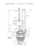 Toilet Flush Valve Assemblies diagram and image