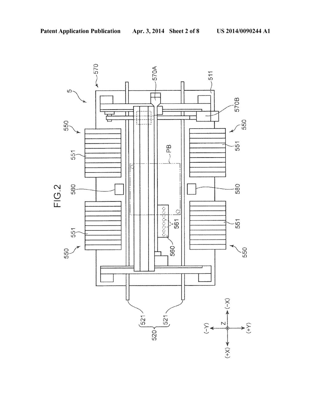 SET-UP METHOD, COMPONENT MOUNTING METHOD, AND COMPONENT MOUNTING SYSTEM - diagram, schematic, and image 03