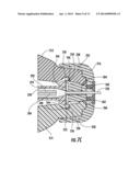 METHOD FOR STRIPPING LONG SEGMENTS OF BUFFERED OPTICAL FIBER AND A TOOL     FOR PERFORMING THE SAME diagram and image