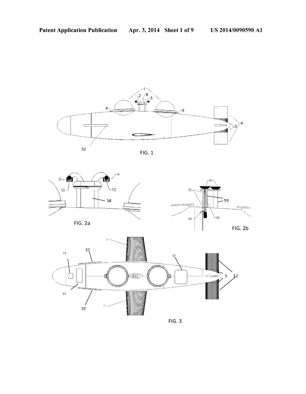 Towable pressurized dry personal submersible using surface air     replenishment - diagram, schematic, and image 02