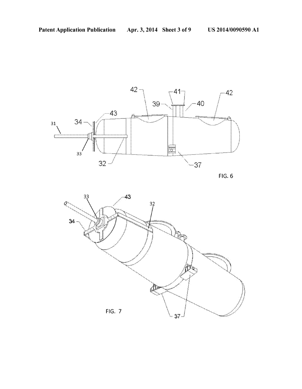 Towable pressurized dry personal submersible using surface air     replenishment - diagram, schematic, and image 04