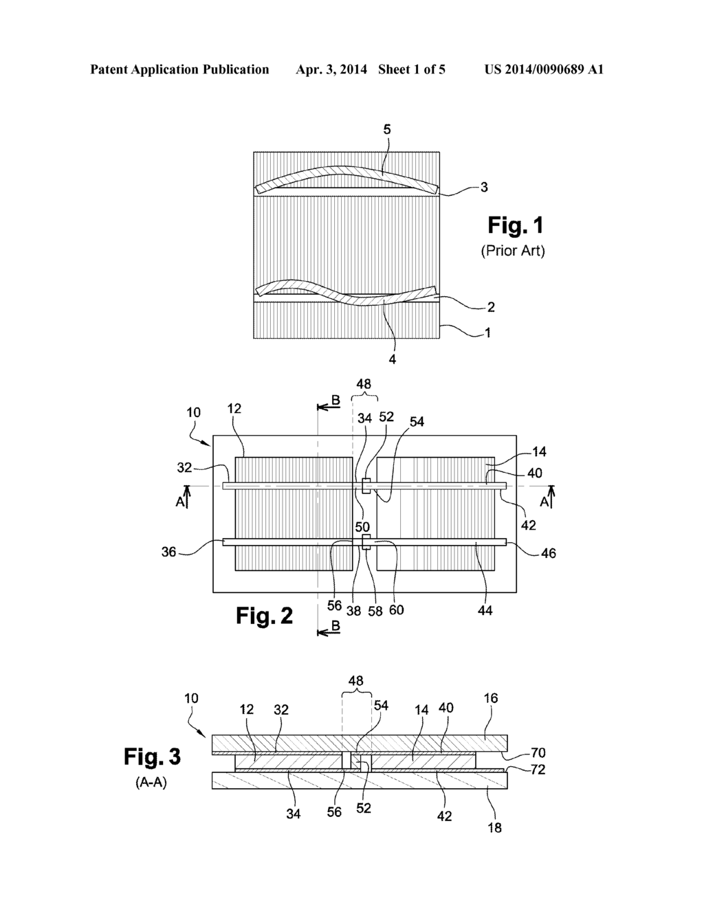 PHOTOVOLTAIC MODULE COMPRISING CONDUCTORS IN THE FORM OF STRIPS - diagram, schematic, and image 02