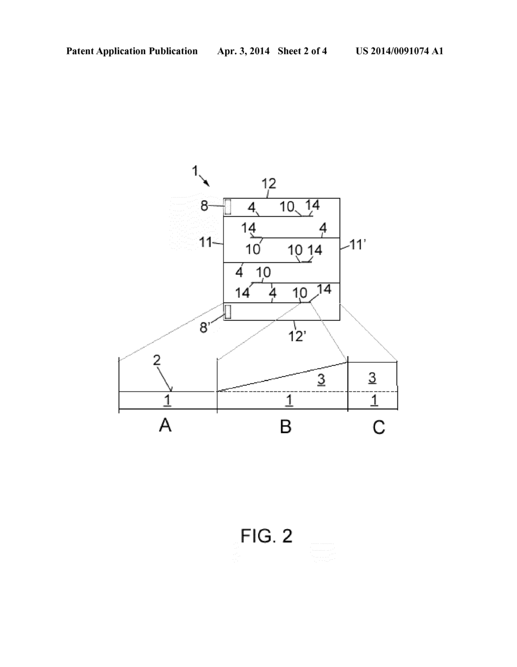 ELECTRICALLY HEATABLE CARRIER AND PANEL RADIATOR, AND METHOD FOR THE     PRODUCTION THEREOF - diagram, schematic, and image 03