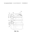 Tamper Evident Plastic Dispensing Container diagram and image