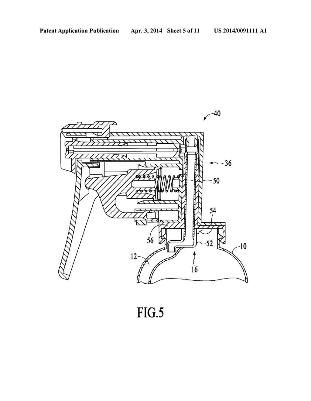 BOTTLE WITH INTEGRAL DIP TUBE - diagram, schematic, and image 06