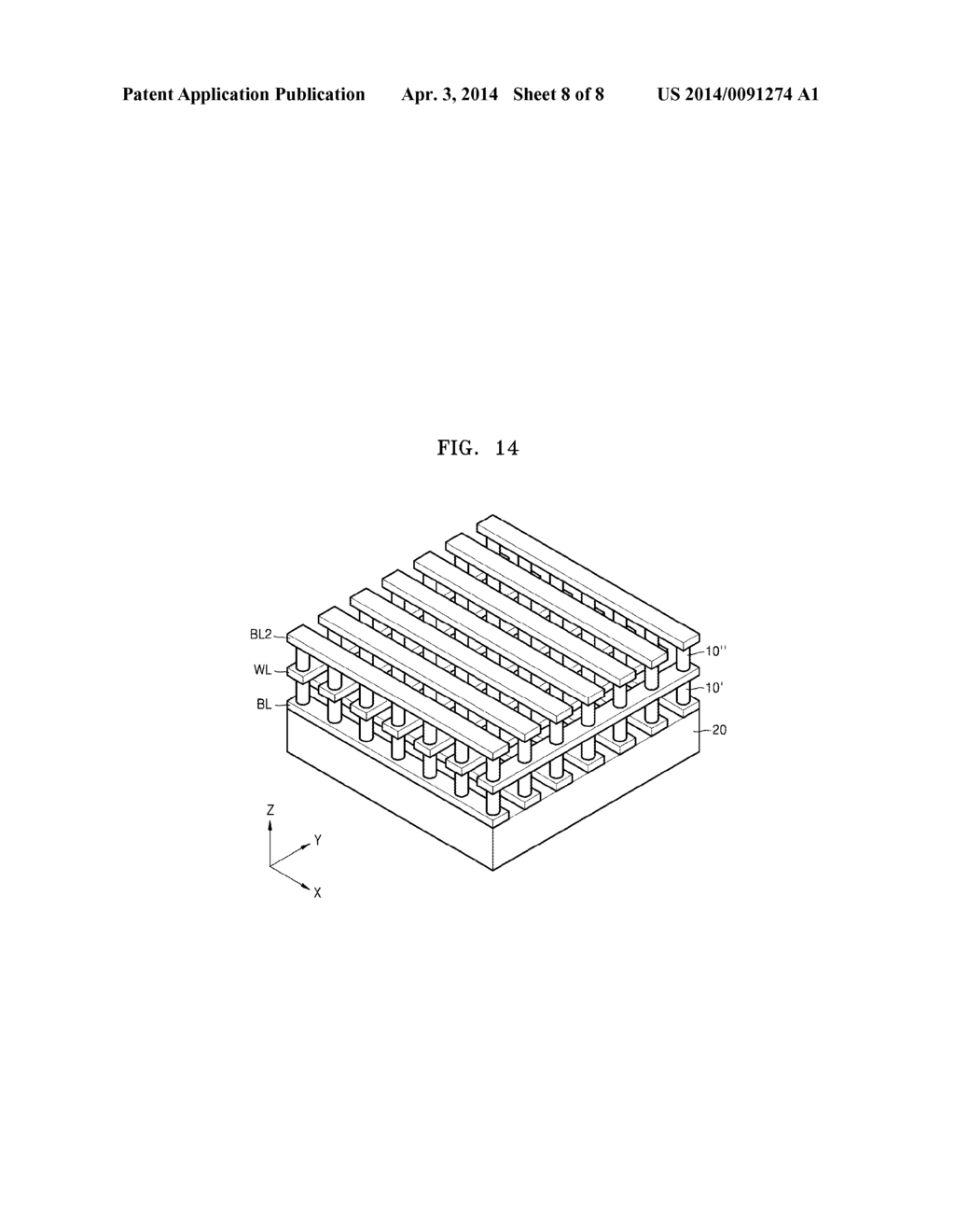 MEMORY DEVICES HAVING UNIT CELL AS SINGLE DEVICE AND METHODS OF     MANUFACTURING THE SAME - diagram, schematic, and image 09