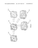 PLASTIC LEADED CHIP CARRIER WITH DIAGONALLY ORIENTED LIGHT SOURCES FOR     FINE-PITCHED DISPLAY diagram and image