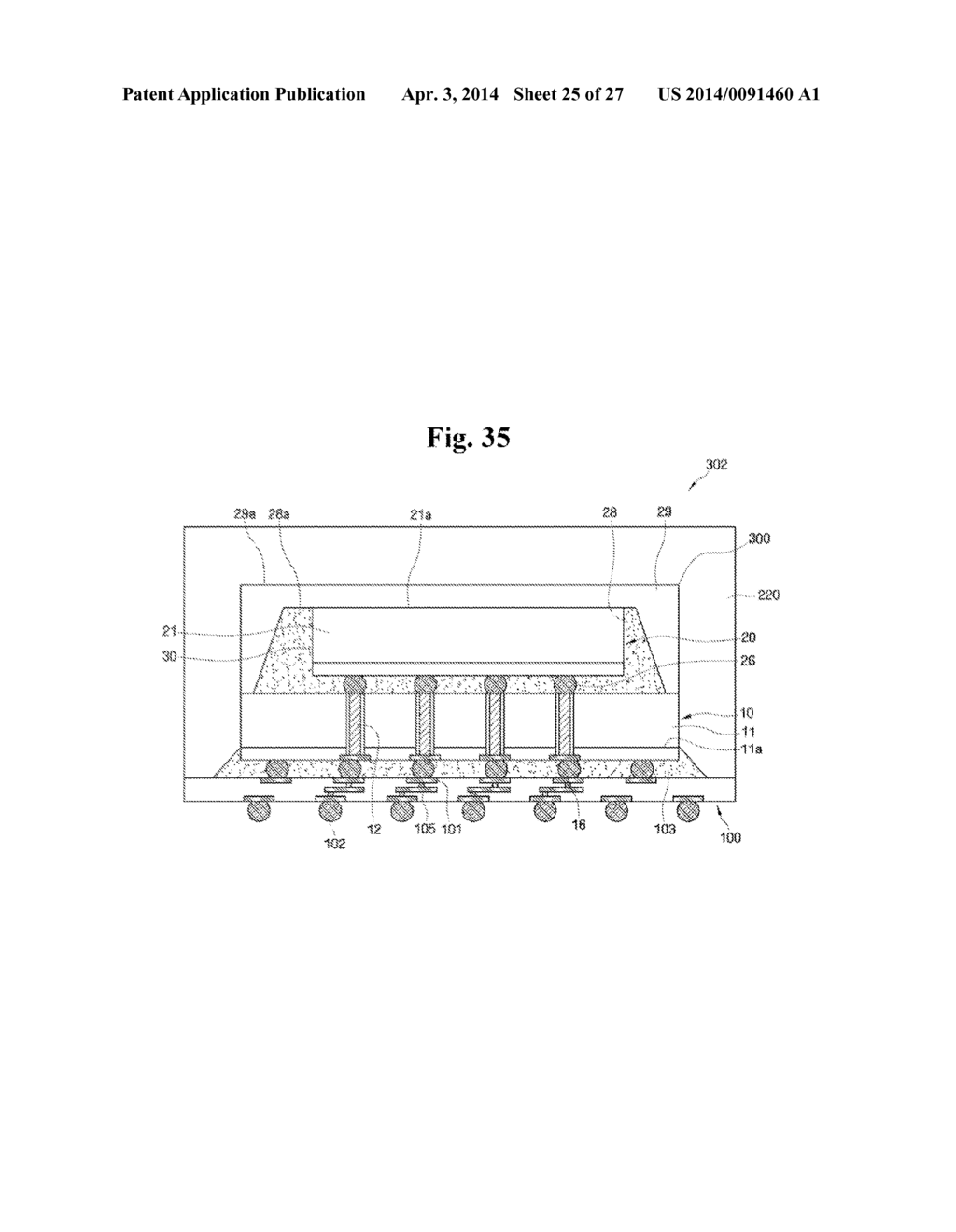 SEMICONDUCTOR DEVICE AND METHOD OF FABRICATING THE SAME - diagram, schematic, and image 26