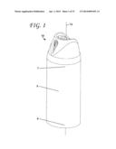 ACTUATOR FOR SPRAY CONTAINER AND METHOD REGARDING SAME diagram and image