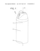 ACTUATOR FOR SPRAY CONTAINER AND METHOD REGARDING SAME diagram and image