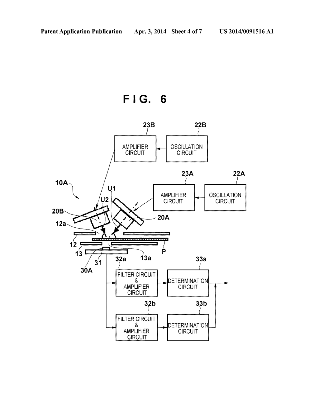 MULTI-FEED DETECTION APPARATUS, SHEET CONVEYANCE APPARATUS, AND SHEET     PROCESSING APPARATUS - diagram, schematic, and image 05