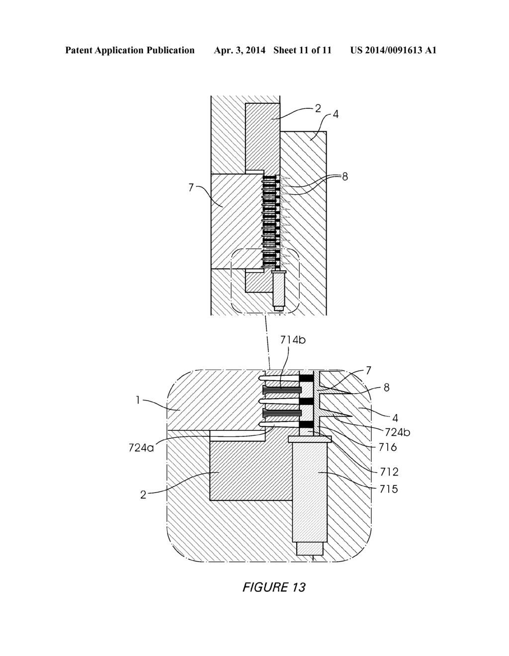 Cosmetic Applicator Assembly - diagram, schematic, and image 12