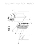 Sliding and Tilting Shelves, Especially for Use in a Refrigerated     Mechandise Display diagram and image