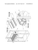 Sliding and Tilting Shelves, Especially for Use in a Refrigerated     Mechandise Display diagram and image