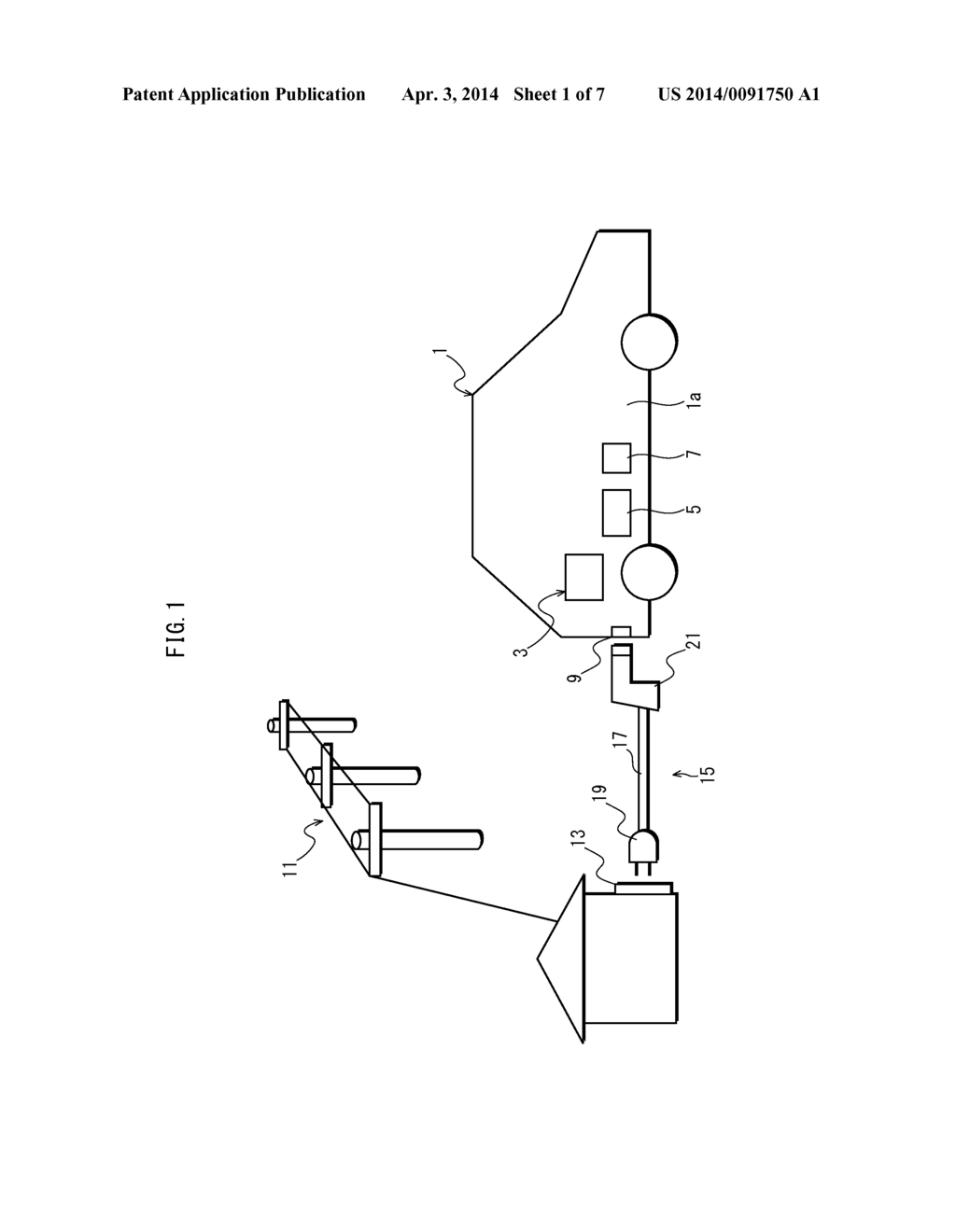 POWER SUPPLY APPARATUS AND CHARGING APPARATUS FOR ELECTRIC VEHICLE - diagram, schematic, and image 02