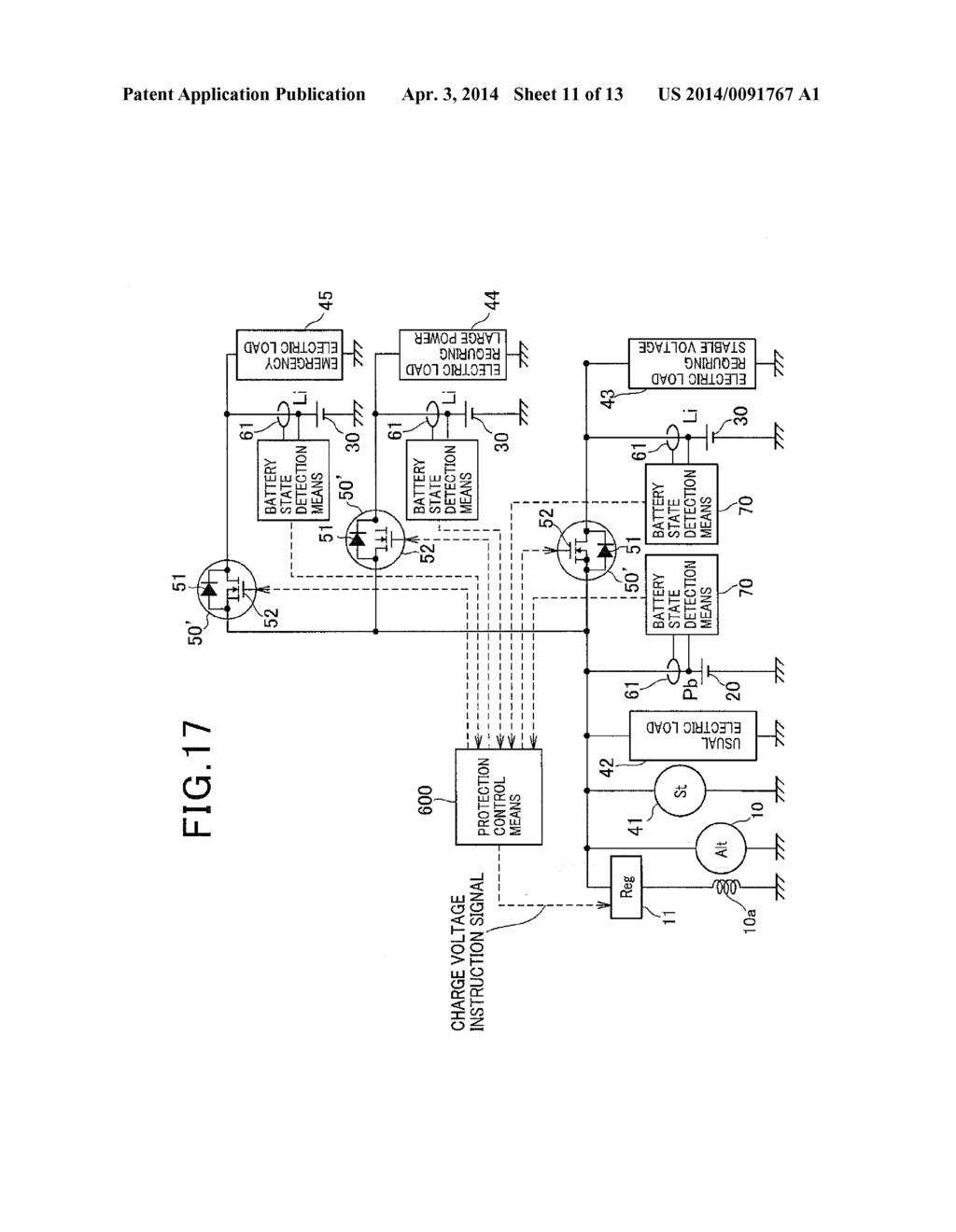 POWER SOURCE APPARATUS FOR VEHICLE - diagram, schematic, and image 12