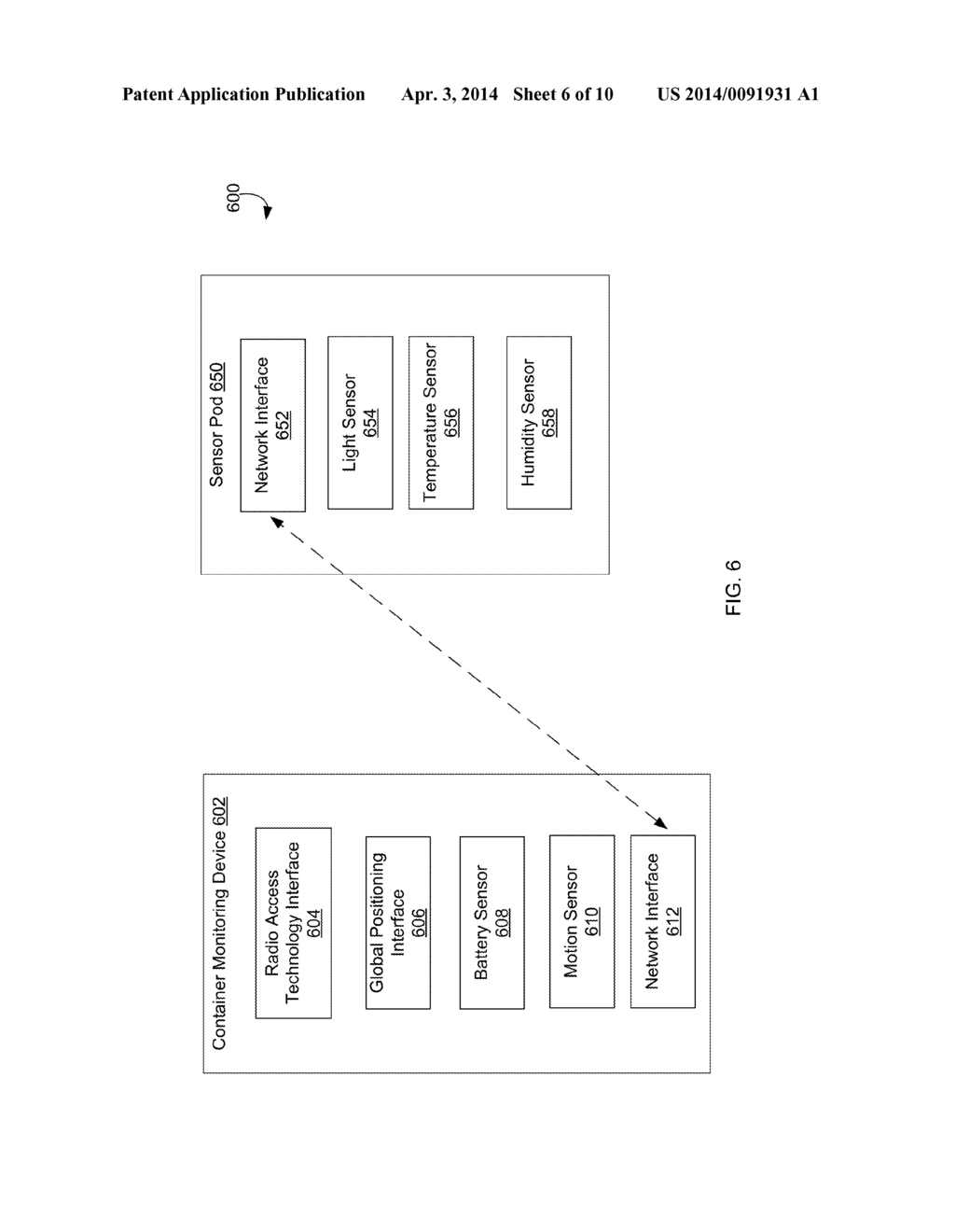 Container Monitoring Device with Cable Lock and Remote Sensor Pods - diagram, schematic, and image 07