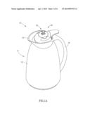 TEMPERATURE MONITORING BEVERAGE CONTAINER diagram and image