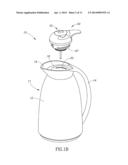 TEMPERATURE MONITORING BEVERAGE CONTAINER diagram and image