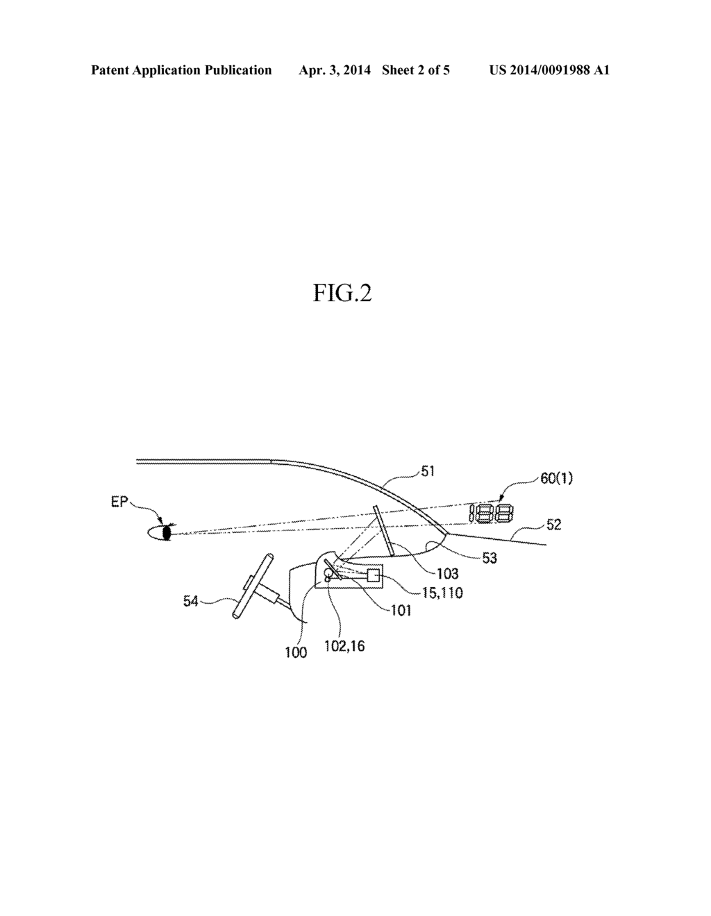 VEHICULAR DISPLAY DEVICE - diagram, schematic, and image 03