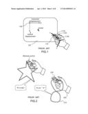 REMOTE CONTROL WITH 3D POINTING AND GESTURE RECOGNITION CAPABILITIES diagram and image