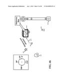 METHOD AND APPARATUS OF PHYSICALLY MOVING A PORTABLE UNIT TO VIEW AN IMAGE     OF A STATIONARY MAP diagram and image