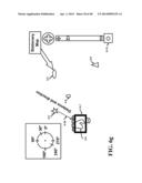 METHOD AND APPARATUS OF PHYSICALLY MOVING A PORTABLE UNIT TO VIEW AN IMAGE     OF A STATIONARY MAP diagram and image