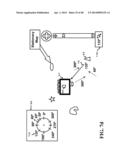 METHOD AND APPARATUS OF PHYSICALLY MOVING A PORTABLE UNIT TO VIEW AN IMAGE     OF A STATIONARY MAP diagram and image