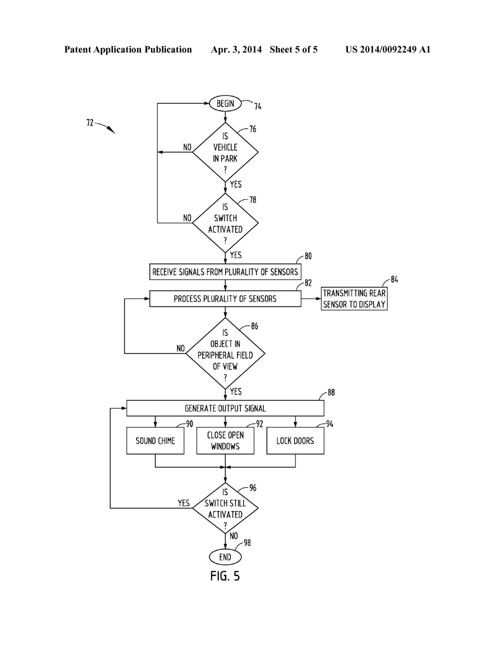 VEHICLE PERIMETER DETECTION SYSTEM - diagram, schematic, and image 06