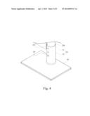 ADJUSTABLE ELEVATING SUPPORTER FOR TELEVISION diagram and image