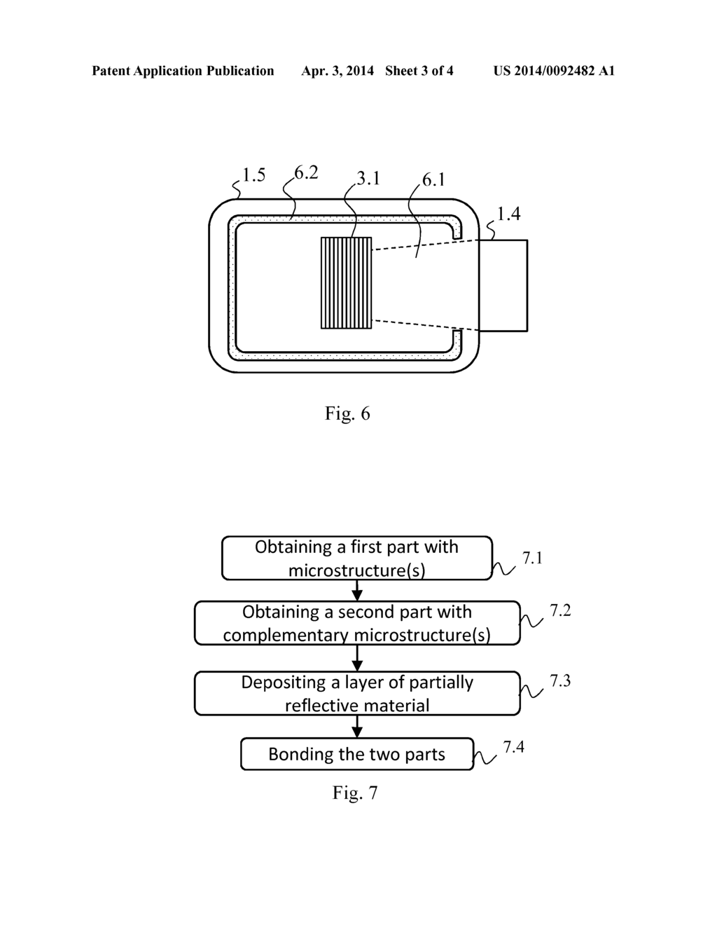 Optical Guidance Device and Method of Manufacturing Such a Device - diagram, schematic, and image 04