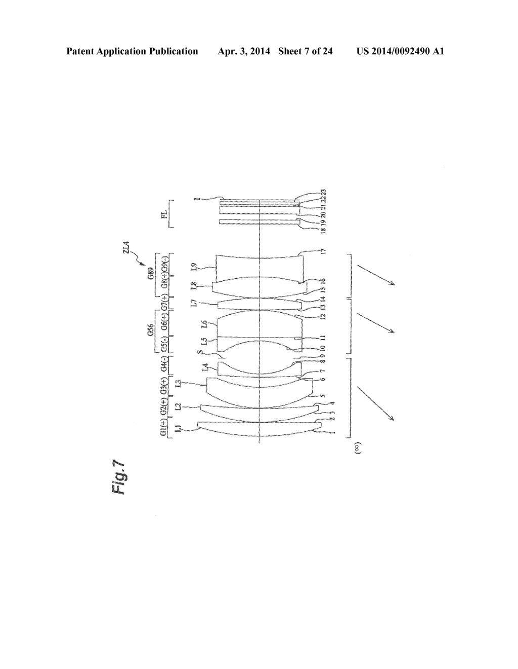 LENS SYSTEM, OPTICAL DEVICE WITH LENS SYSTEM, AND METHOD OF MANUFACTURING     LENS - diagram, schematic, and image 08