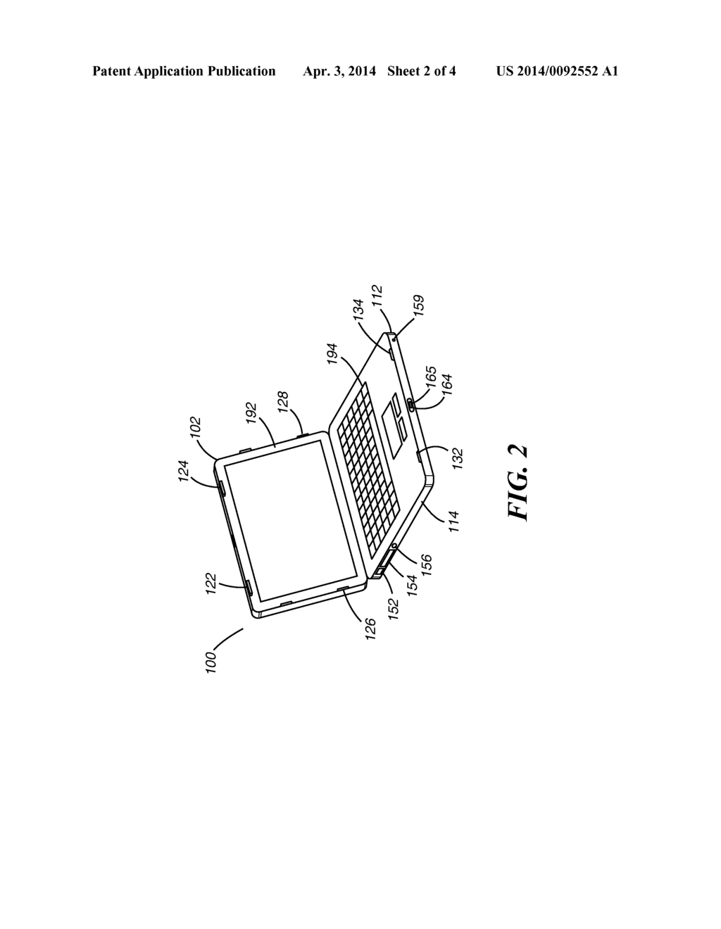 Protective Cover for Laptop Computer - diagram, schematic, and image 03