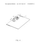 ELECTRONIC DEVICE WITH HEAT DISSIPATING MODULE diagram and image