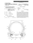 DEVICE FOR ADJUSTING AN OPTICAL TUBE ARRANGED IN THE HOUSING OF A     HEADLIGHT OR OPTICAL DEVICE diagram and image