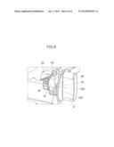 DEVICE FOR ADJUSTING AN OPTICAL TUBE ARRANGED IN THE HOUSING OF A     HEADLIGHT OR OPTICAL DEVICE diagram and image