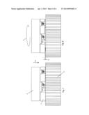 DEVICE FOR FASTENING AND CONTACTING A LIGHTING MEANS AND/OR A LIGHTING     MODULE, AND LAMP diagram and image