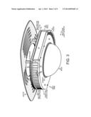 Low Profile Heat Sink With Attached LED Light Source diagram and image