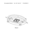 Low Profile Heat Sink With Attached LED Light Source diagram and image