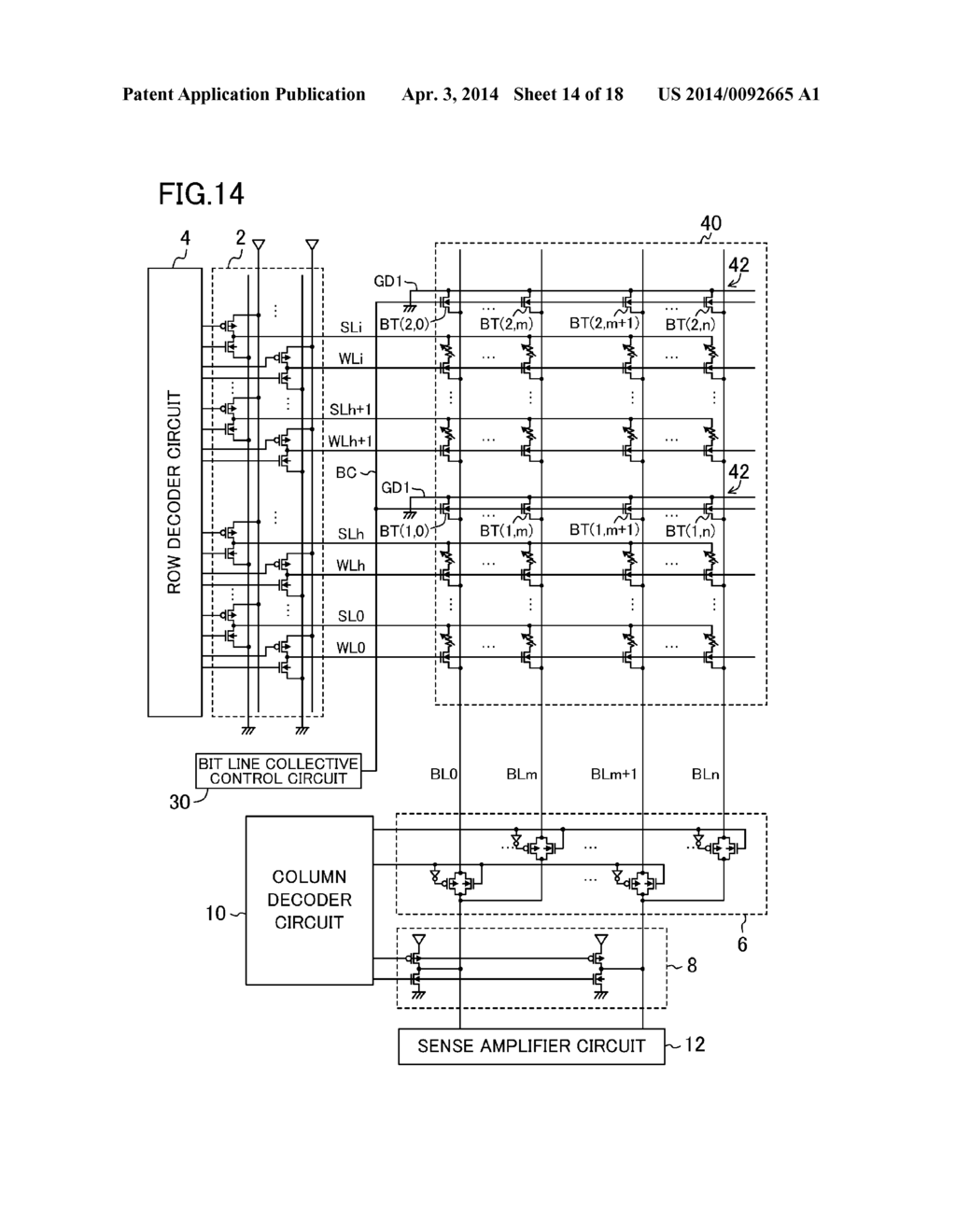 SEMICONDUCTOR MEMORY DEVICE - diagram, schematic, and image 15