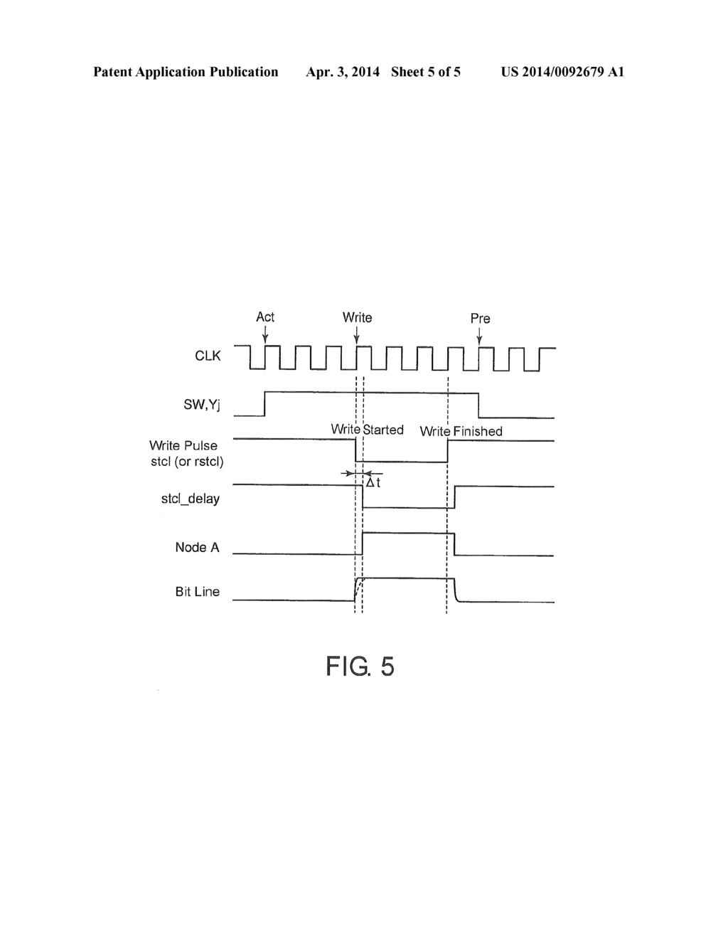 MEMORY DEVICE AND WRITING METHOD THEREOF - diagram, schematic, and image 06