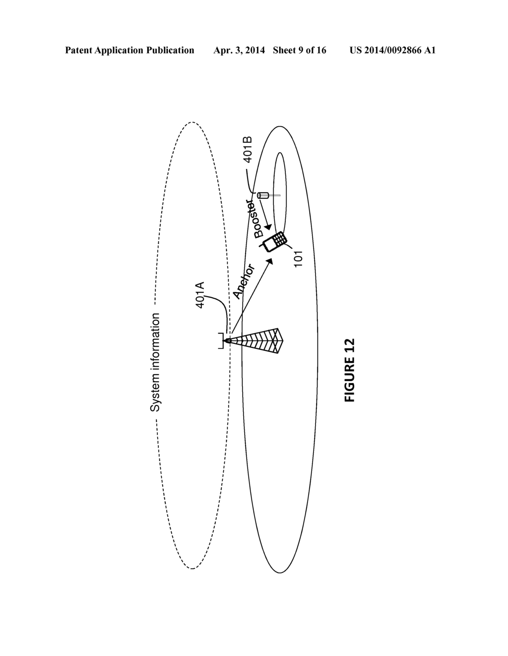 Node and Method for Enabling a Wireless Terminal to be Served by Multiple     Cells in a Communications Network - diagram, schematic, and image 10