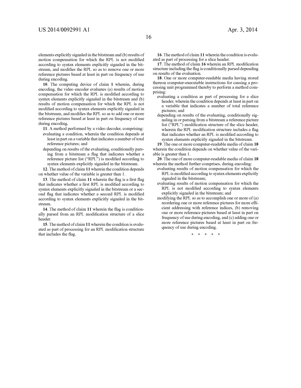 CONDITIONAL SIGNALLING OF REFERENCE PICTURE LIST MODIFICATION INFORMATION - diagram, schematic, and image 28